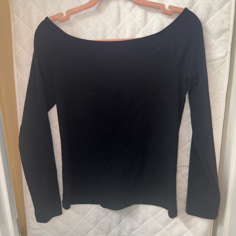 Banana Republic Classic Black Tee